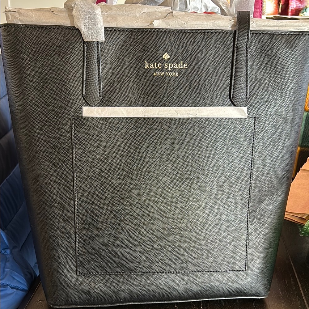 NWT Kate Spade Black Tote Bag
